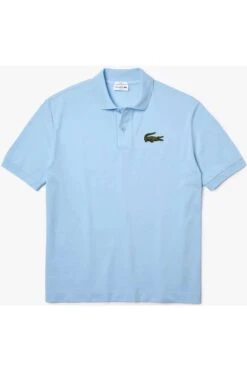 Lacoste Classic Fit Poloshirt Hellblau, Einfarbig