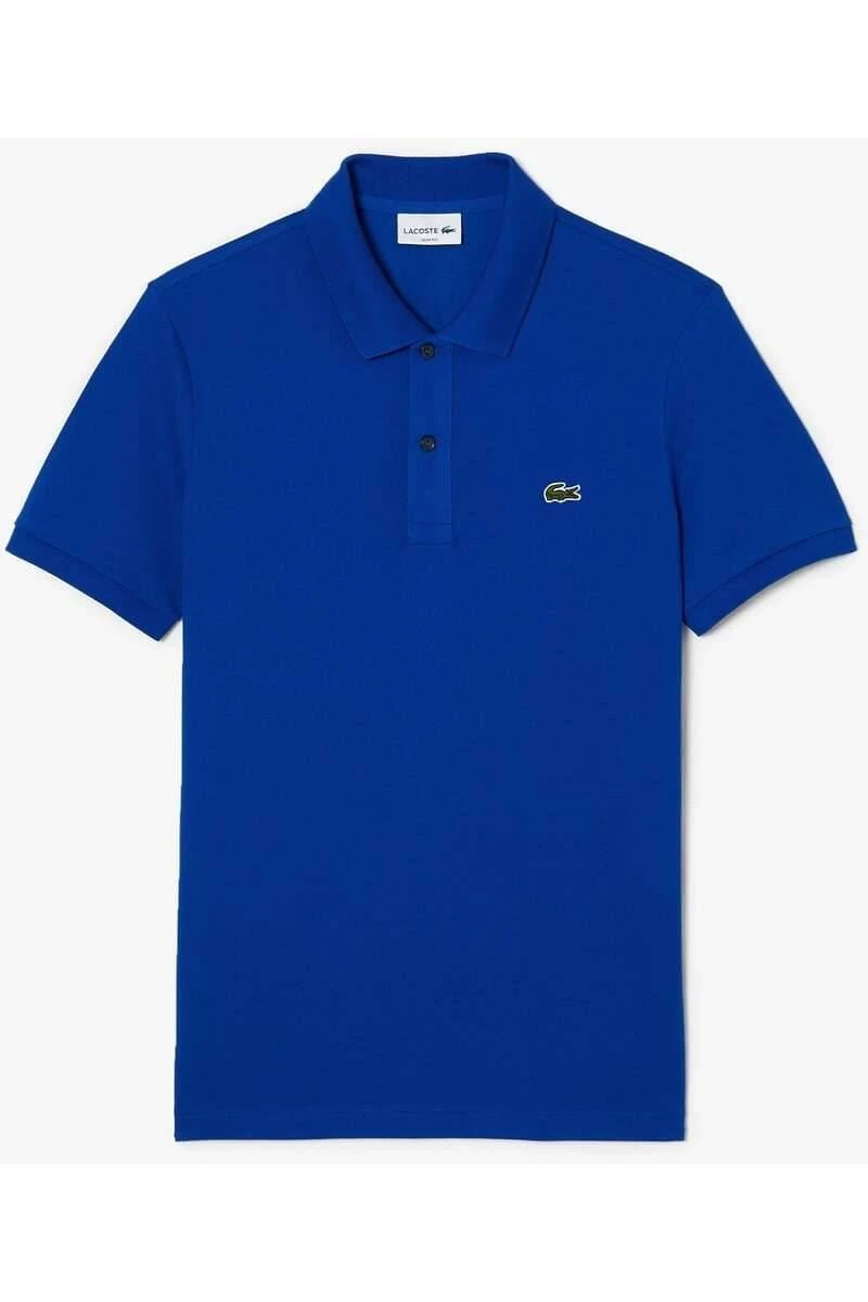 Lacoste Slim Fit Poloshirt Blau, Einfarbig 3 Lacoste Slim Fit Poloshirt Blau, Einfarbig