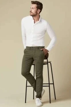 Profuomo Originale Slim Fit Herren Chino Grün,Einfarbig -Pullover Geschäft PP0Q0A0004 11 800 1200x1200