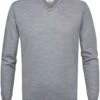 Profuomo Regular Fit Herren Pullover V-Ausschnitt Grau 2 Profuomo Regular Fit Herren Pullover V-Ausschnitt Grau -Pullover Geschäft PP2J00006D 800 1200x1200