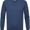 Profuomo Slim Fit Herren Pullover V-Ausschnitt Blau 1 Profuomo Slim Fit Herren Pullover V-Ausschnitt Blau -Pullover Geschäft PPTJ30002D 800 1200x1200