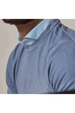 Profuomo Slim Fit Herren Pullover Rundhals Hellblau -Pullover Geschäft PPTJ30018B 3 800ekUCn89NTWJ7W 1200x1200