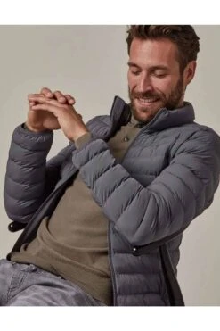 Profuomo Herren Bomberjacke Grau 7 Profuomo Herren Bomberjacke Grau -Pullover Geschäft PPTU30001C 8 800 1200x1200