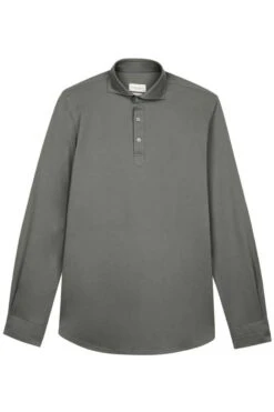 Profuomo Slim Fit Poloshirt Grün, Einfarbig