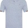 R2 Amsterdam Modern Fit Poloshirt Blau, Gemustert -Pullover Geschäft R2 120 POLO 003 012 800 1200x1200