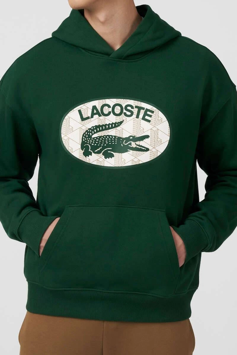 Lacoste Kapuzen Sweatshirtdunkelgrün 5 Lacoste Kapuzen Sweatshirtdunkelgrün – Bild 3