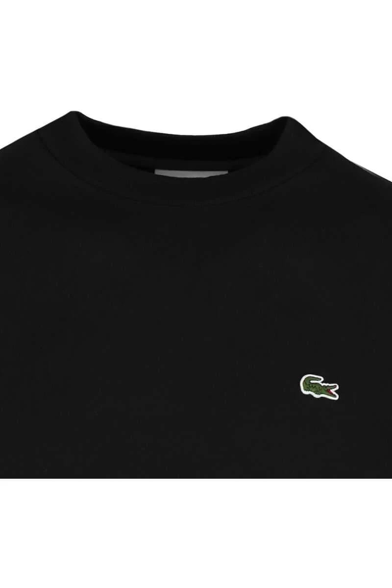 Lacoste Classic FitSweatshirt Rundhals Schwarz 4 Lacoste Classic FitSweatshirt Rundhals Schwarz – Bild 2