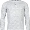 Thomas Maine Bari Tailored Fit Longsleeve Poloshirt Weiss, Gepunktet 1 Thomas Maine Bari Tailored Fit Longsleeve Poloshirt Weiss, Gepunktet -Pullover Geschäft TM 1052TM781 11 800 1200x1200